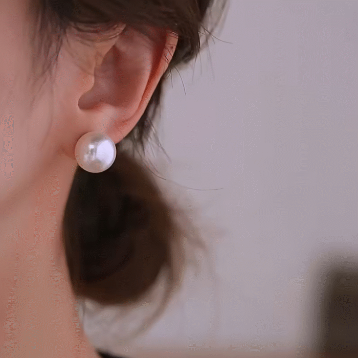 clip on pearl stud earrings round 1 clip on pearl stud earrings round 1