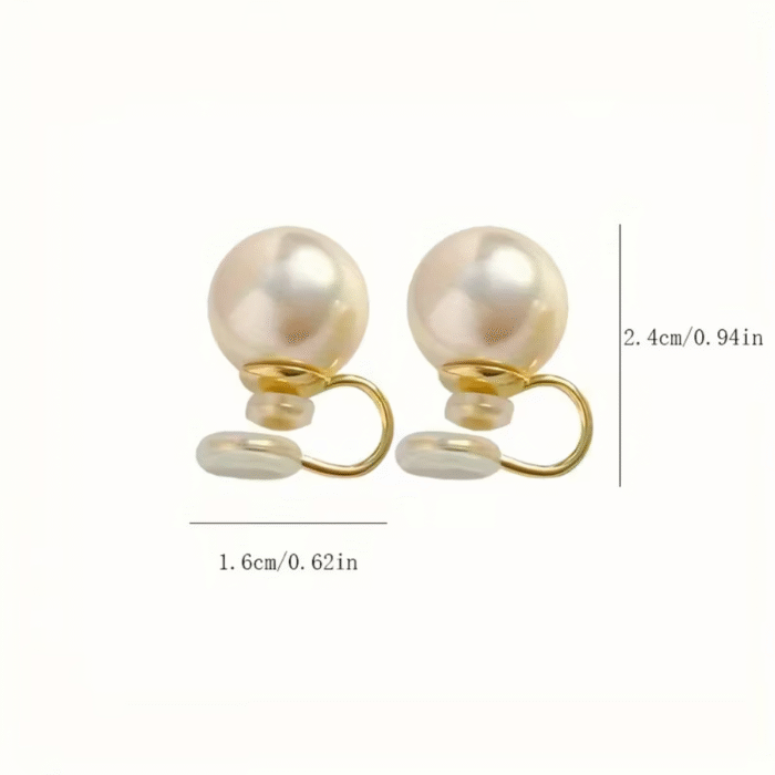 clip on pearl stud earrings round 2 clip on pearl stud earrings round 2