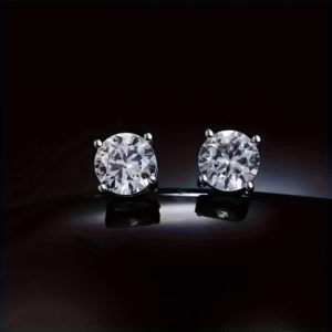 Magnetic Stud Earrings Stainless Steel 8mm